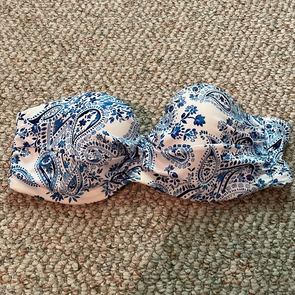 Bandeau bathing suit top